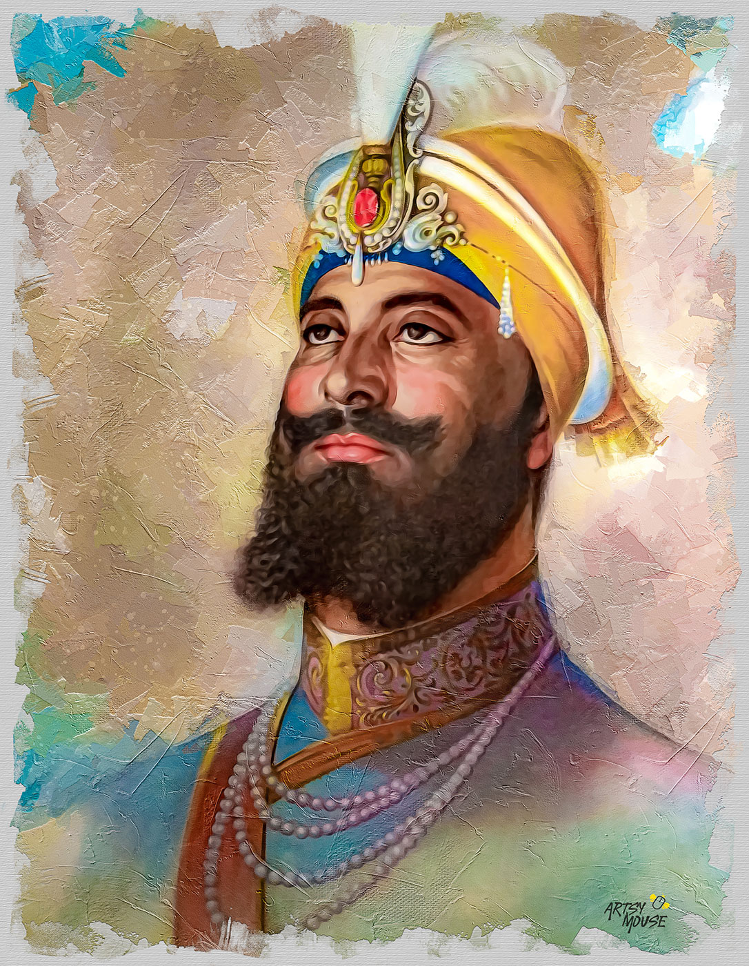 AM-IH-003—Shri-Guru-Gobind-Singh-Ji – Artsymouse