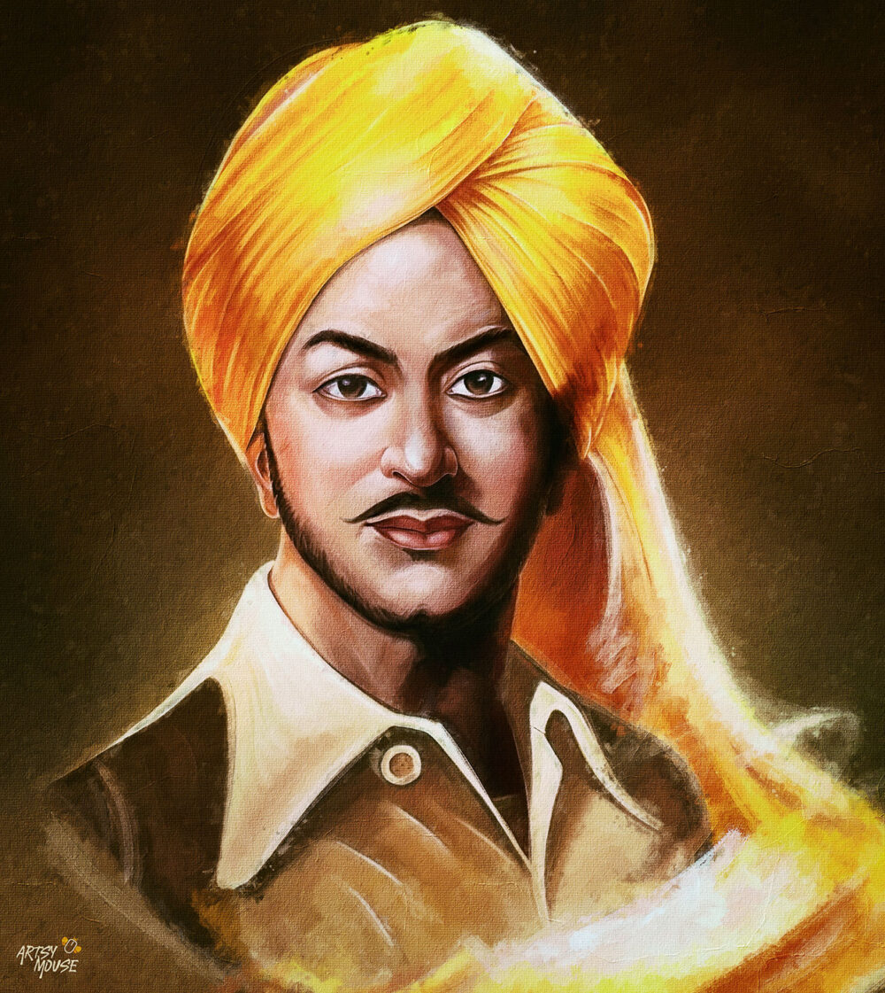 AM-IH-020—Shaheed-Bhagat-Singh – Artsymouse