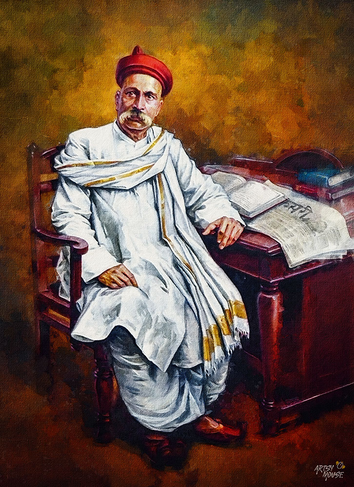 AM-IH-024—Lokmanya-Bal-Gangadhar-Tilak – Artsymouse